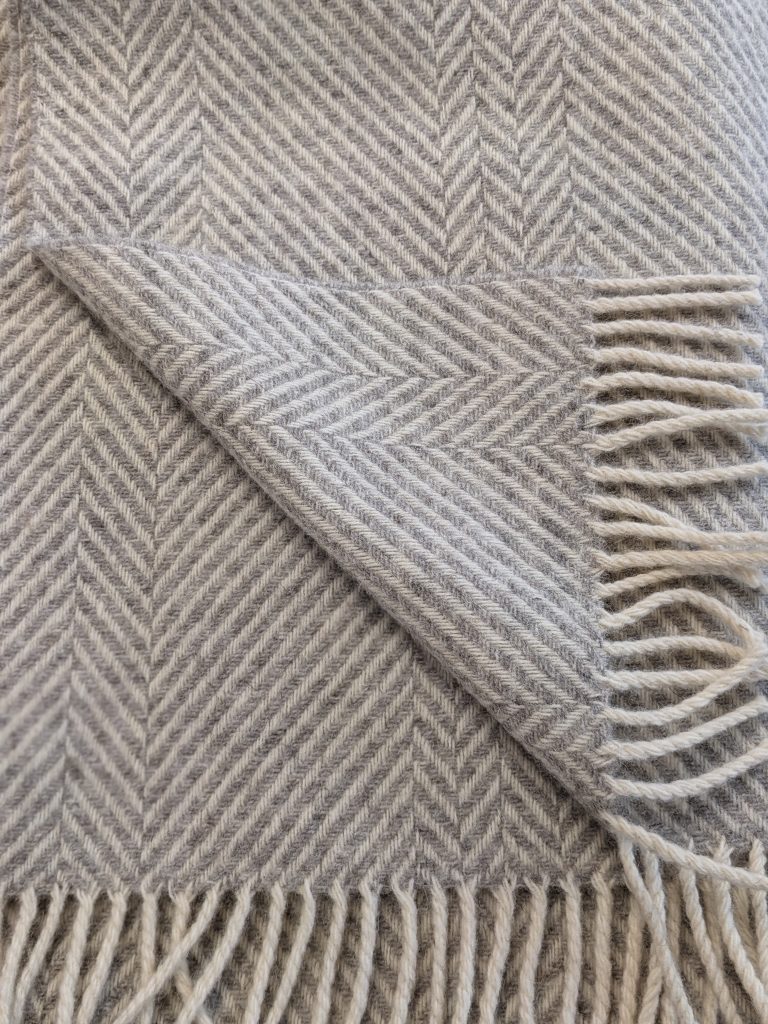 Bristol Weaving Mill woven blanket