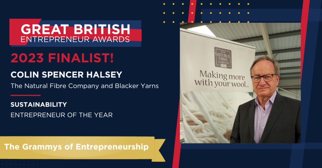CEO Shortlisted for Sustainability and Unretirement National Industry Awards The Natural Fibre Company