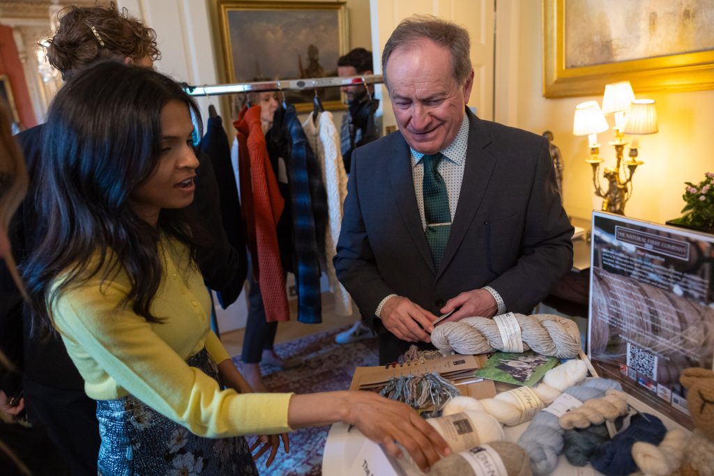 CEO Visits No 10 Downing Street The Natural Fibre Company
